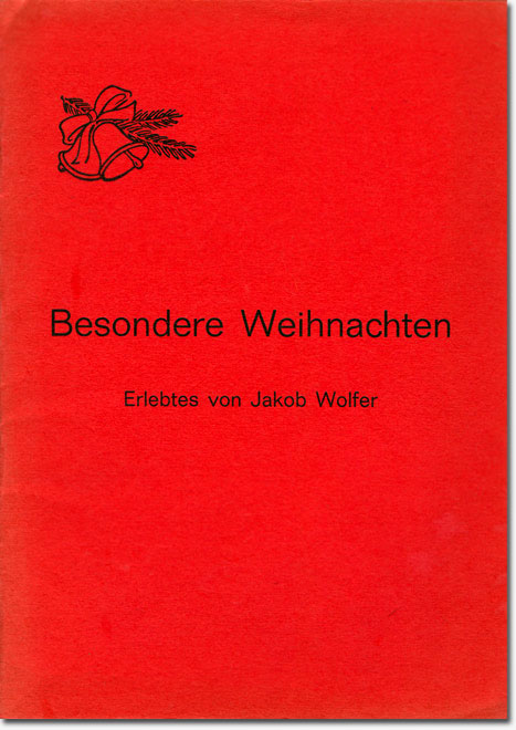 Oberkirchenrat Prof. Mag. Johann Jakob Wolfer - Bücher und Schriften