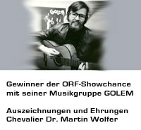 Gewinner der ORF-Showchance - Martin Wolfer